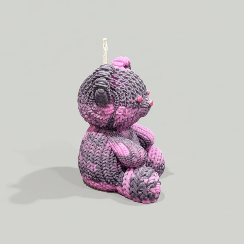 Cute Bear Hand‑Poured Sculptural Candle