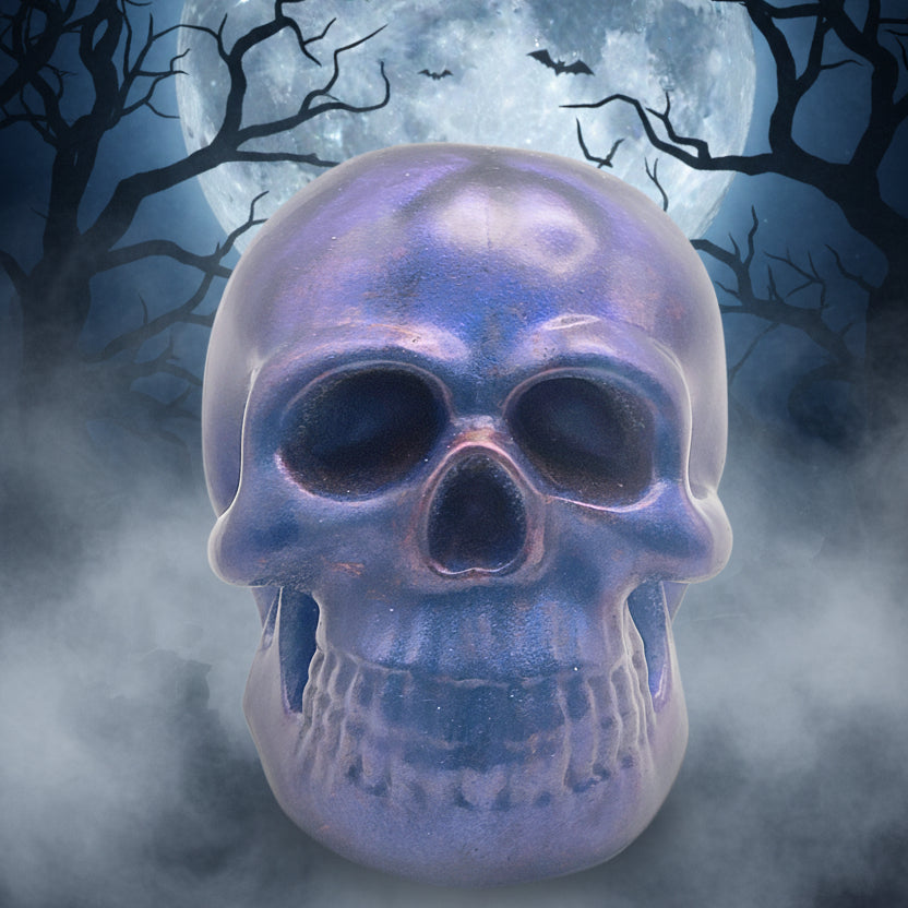 Large Purple/Blue Skull