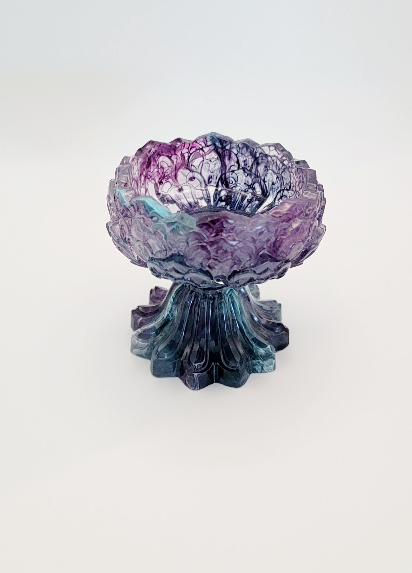 Purple/Blue goblet dish