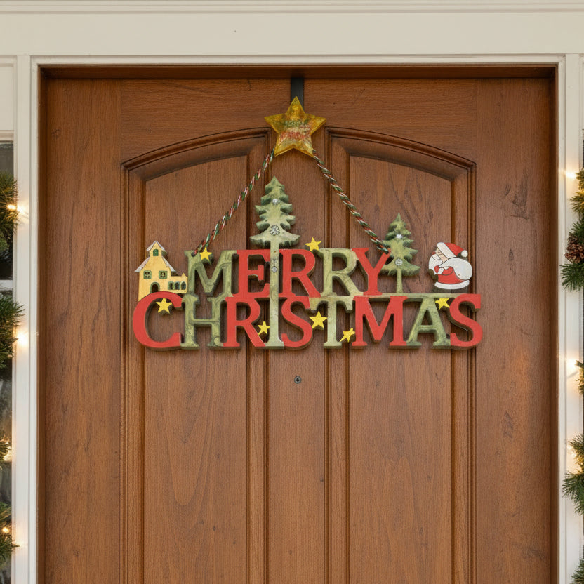 Merry Christmas Wall Hanging