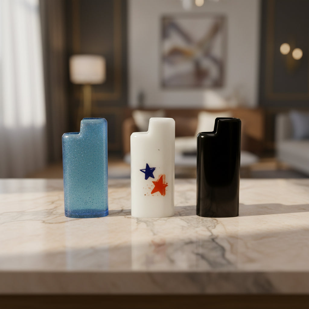 Small Resin Lighter Cases – Set of 3