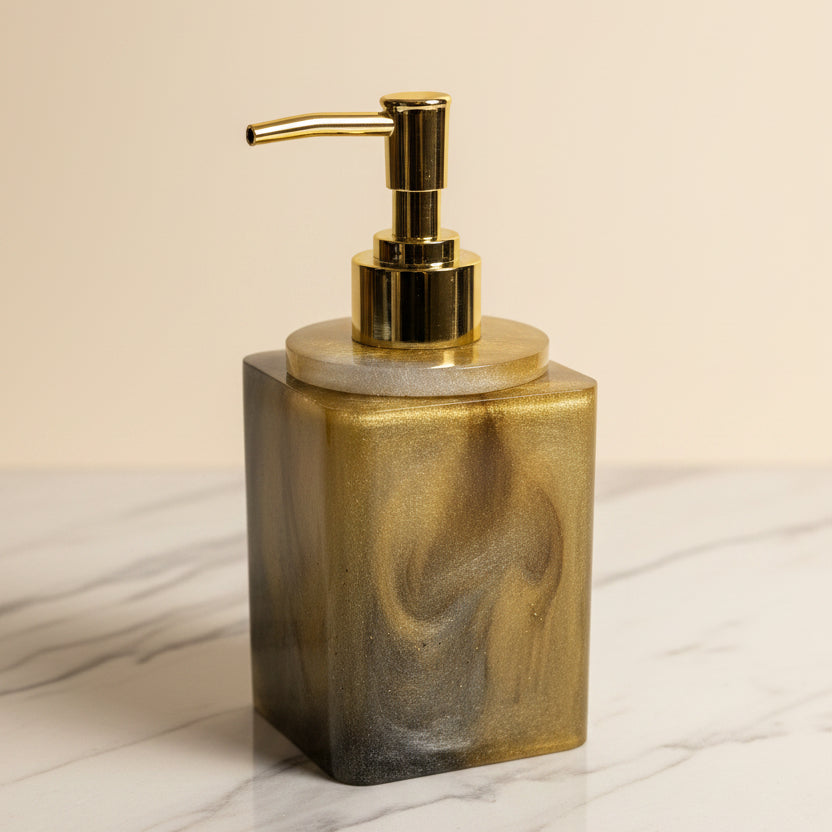 Black & Gold Soap Dispenser