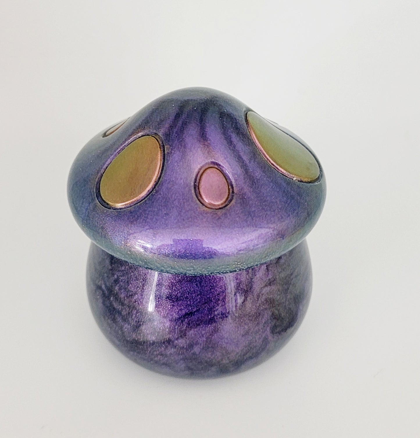 Mushroom Jar Purple
