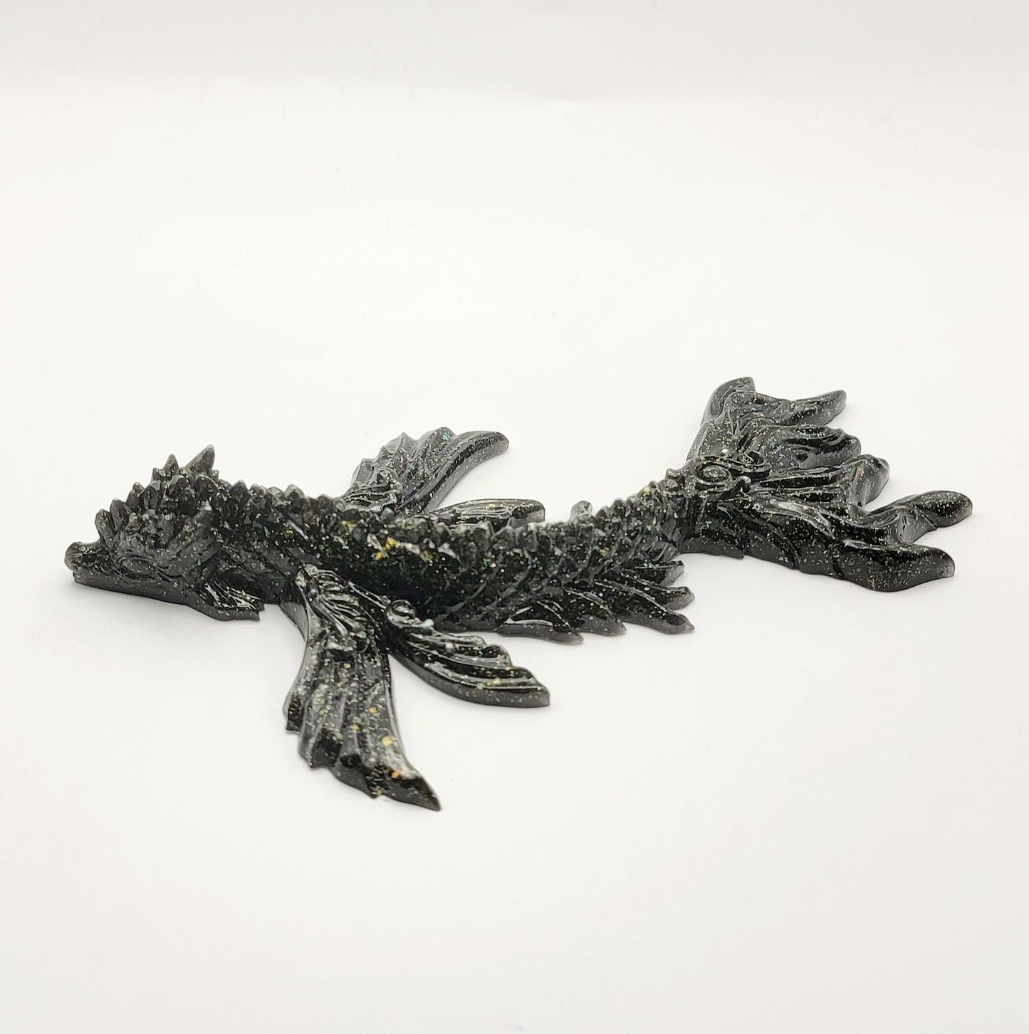 Dragon Figurine Black and Gold