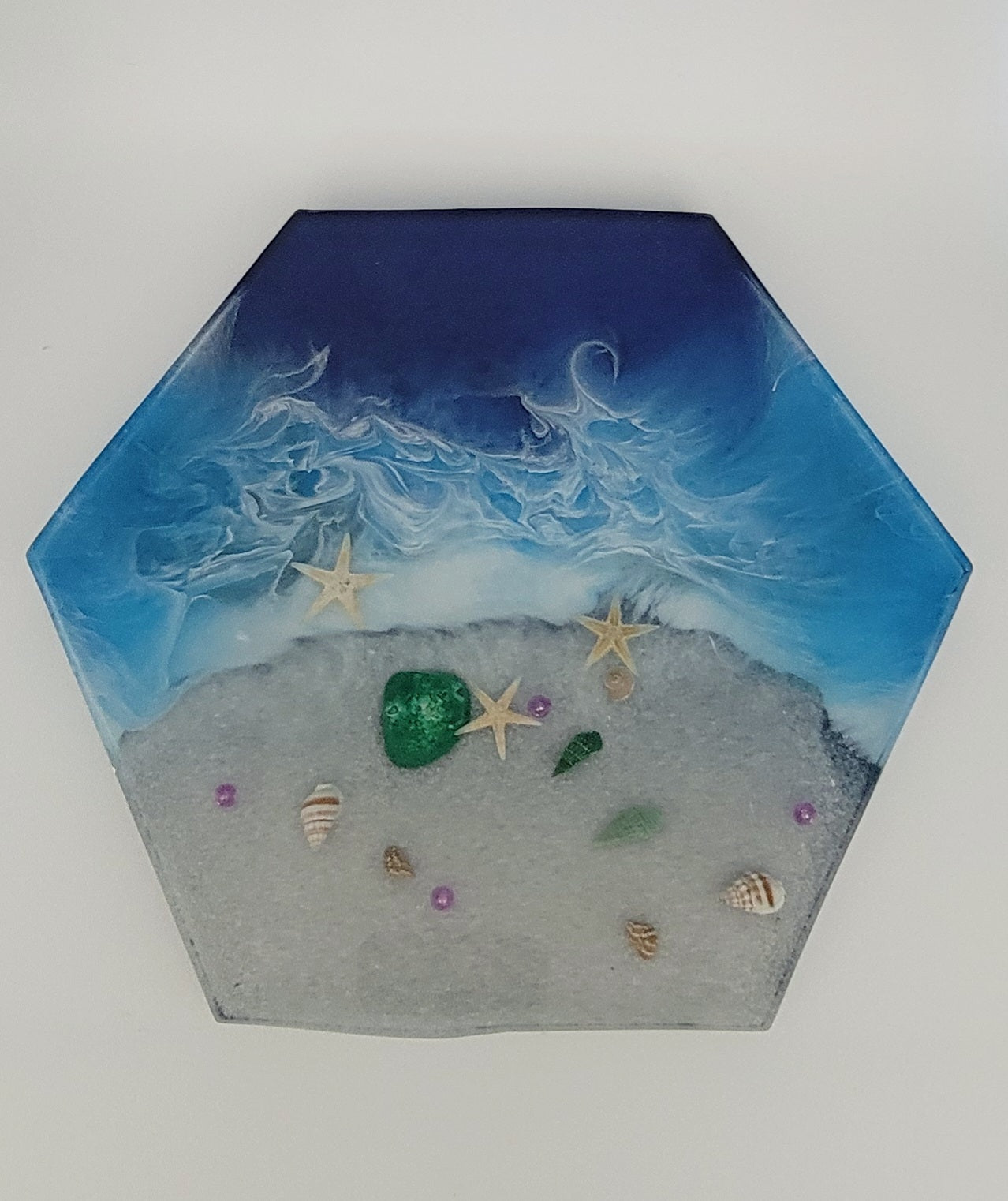 Octagon Sea Scape Wall Hanging