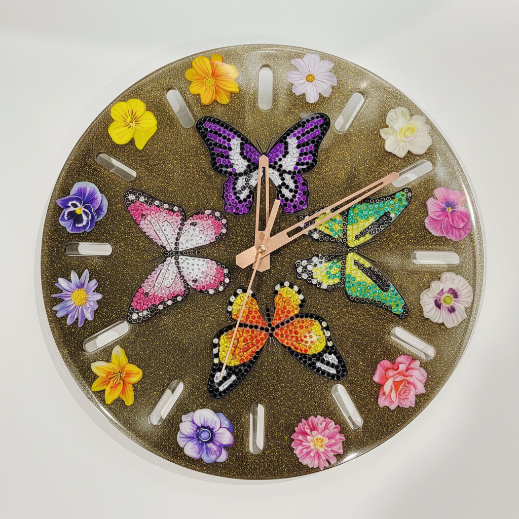Butterfly Clock