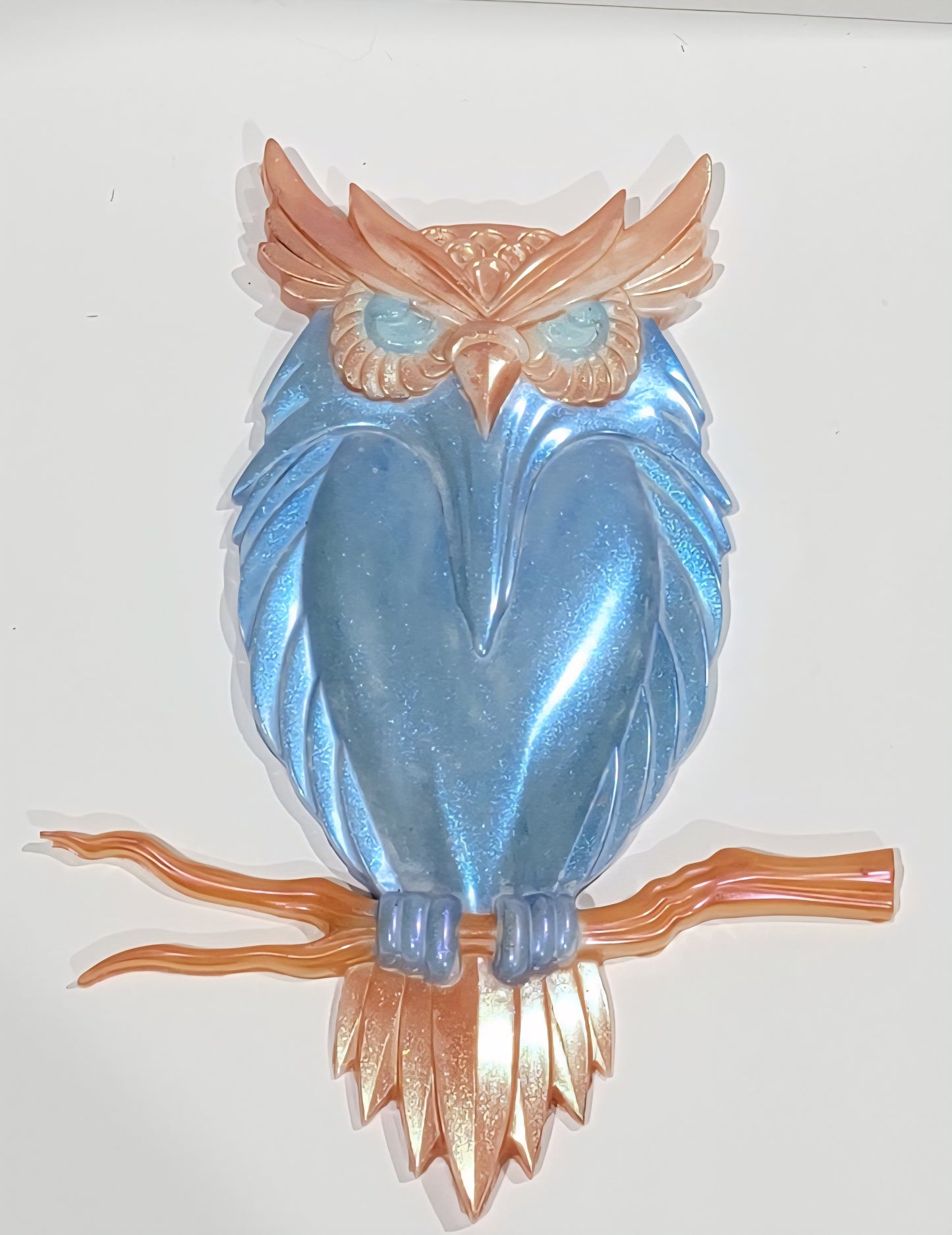 Owl Wall Hanging (Made w/white resin