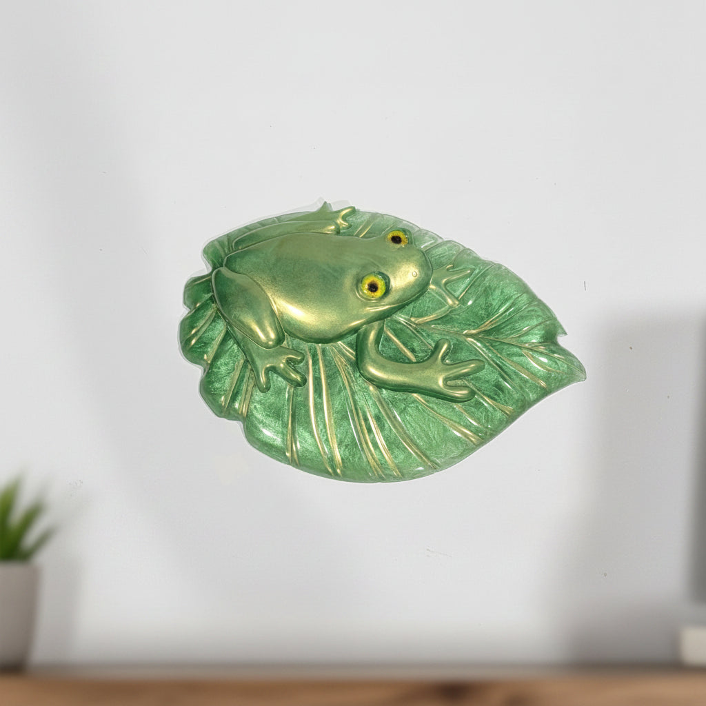 Frog On Lily Pad Wall Hanging