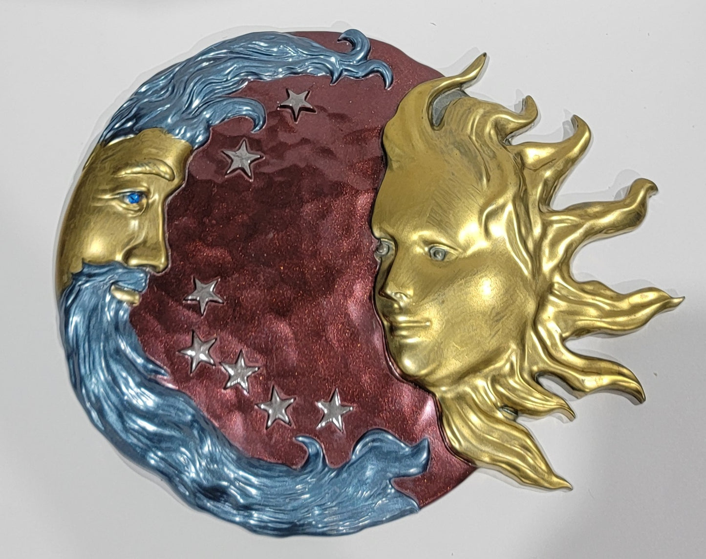 Two Faces Moon Wall Hanging