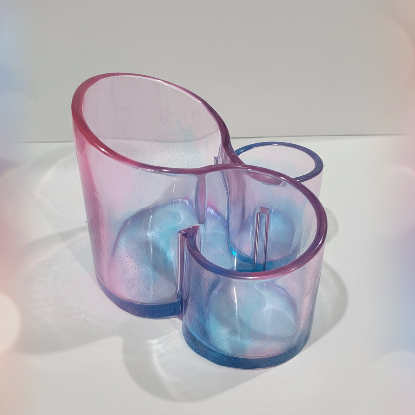 Transparent Makeup Storage – Space‑Saving Vanity Essential