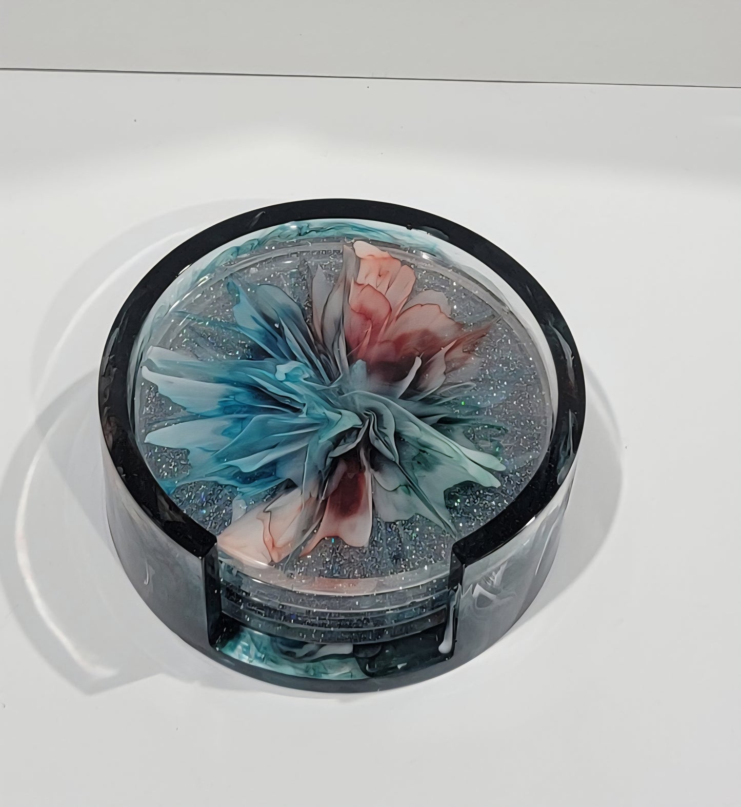 Circular Bloom Coasters