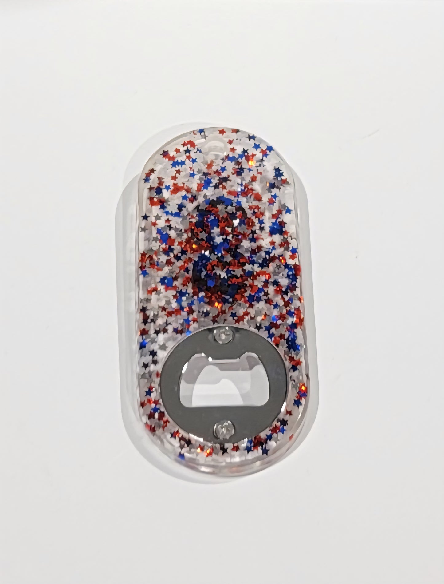 Bottle Opener Red/white/blue stars