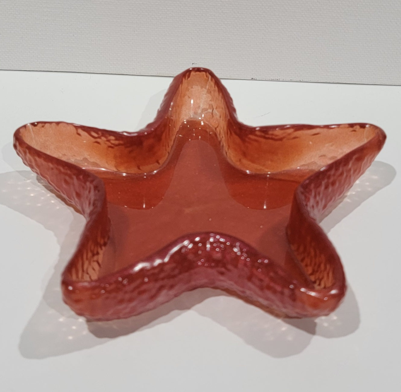 Starfish Dish Red