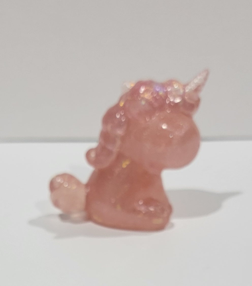 Unicorn Figurine Pink