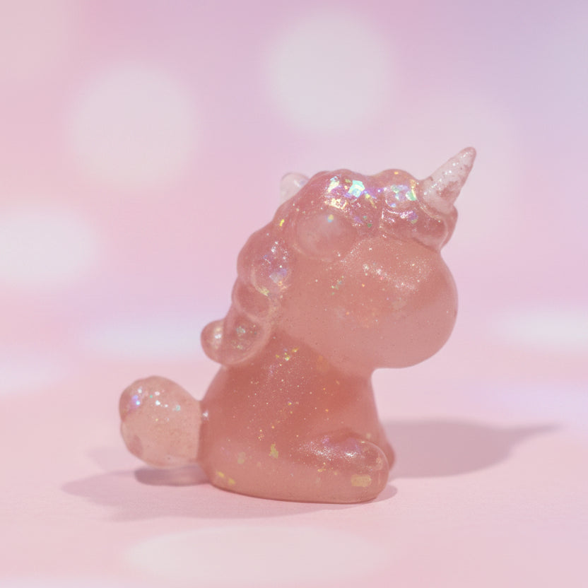 Magical Pink Unicorn Figurine