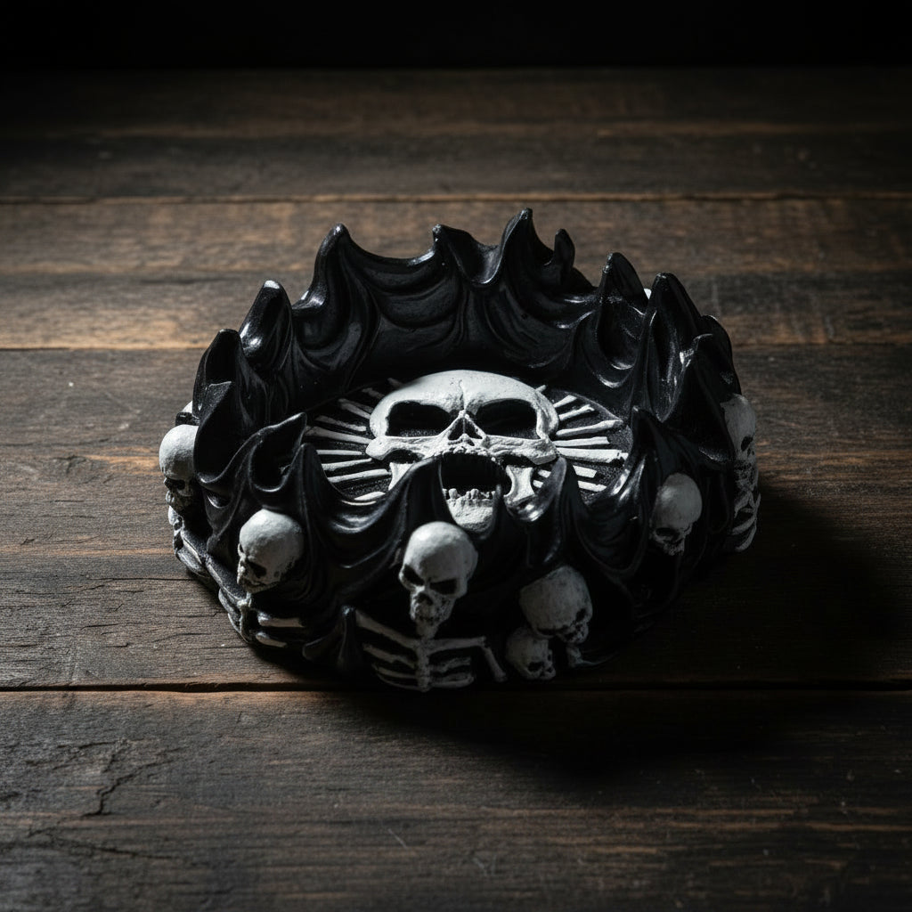 Decorative Skull Ashtray