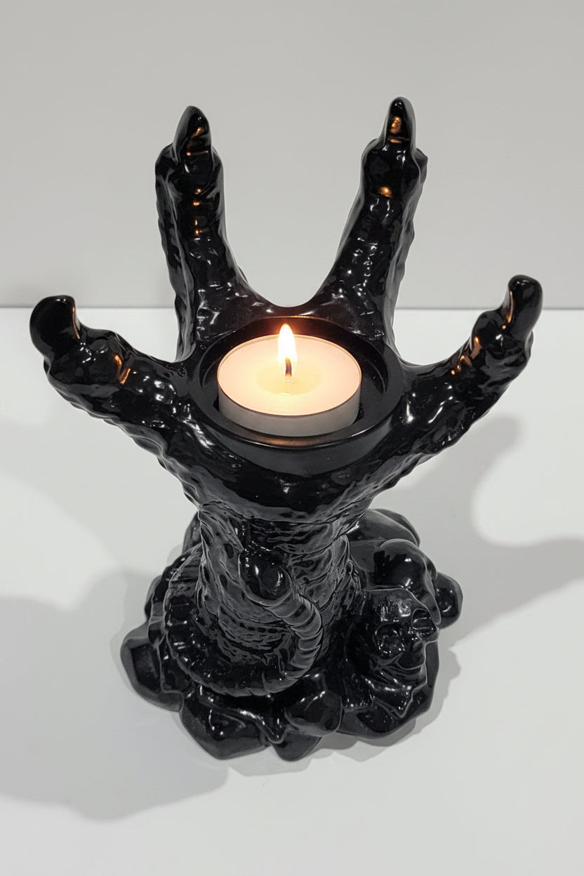 Claw tealight holder