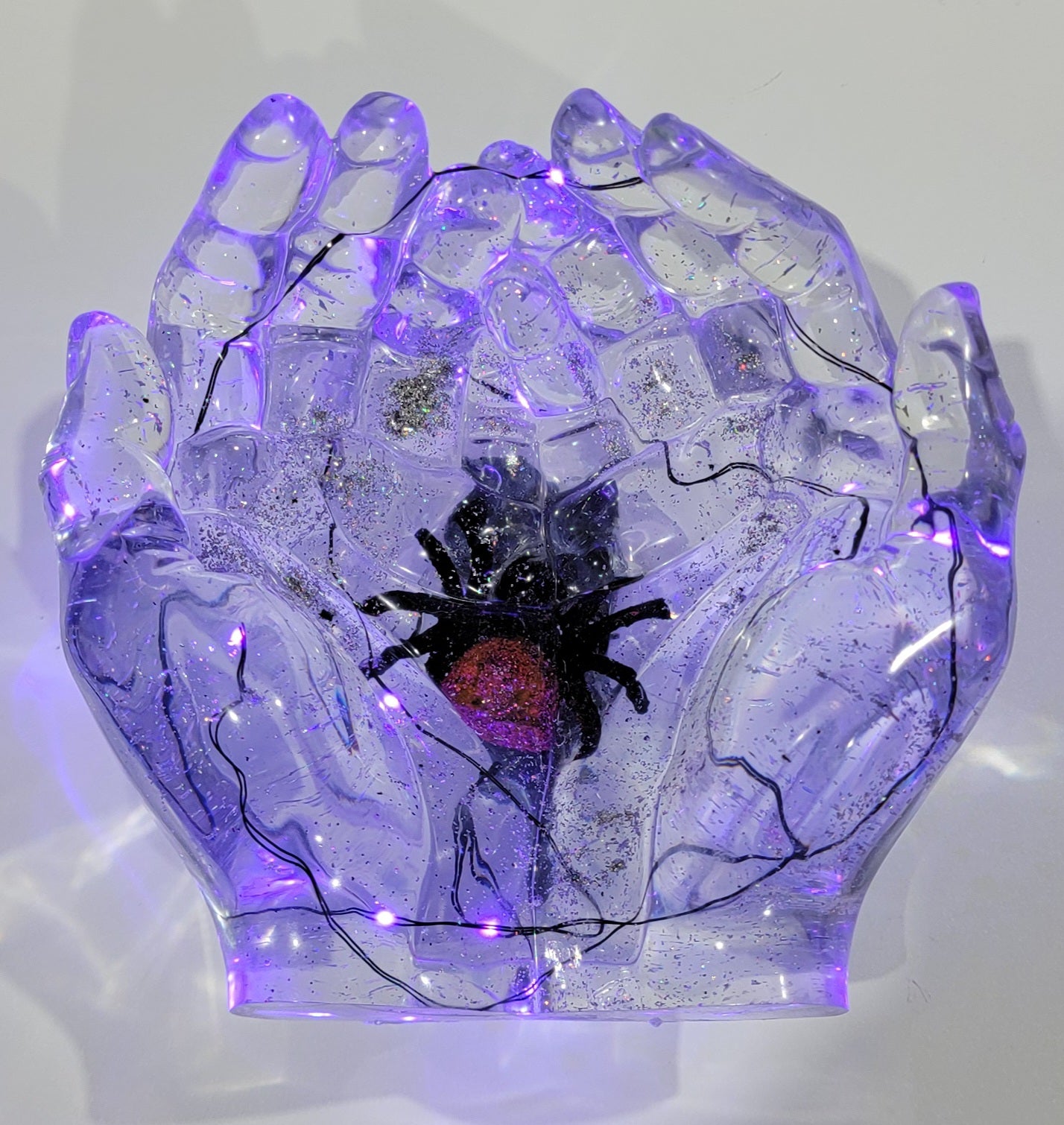 Light up Hands with Spider