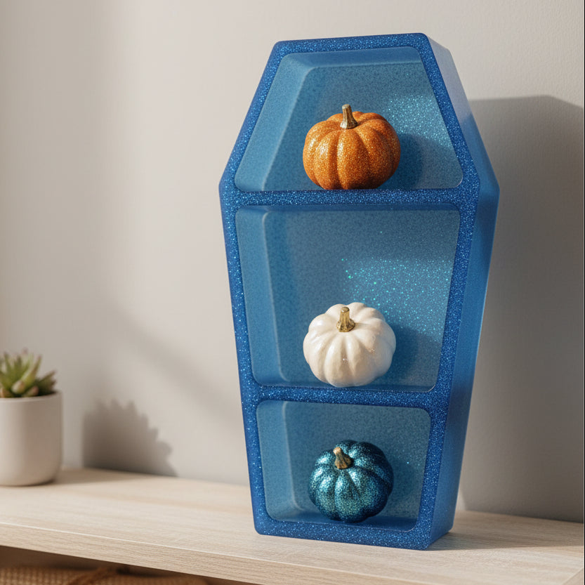 Blue Coffin Dish