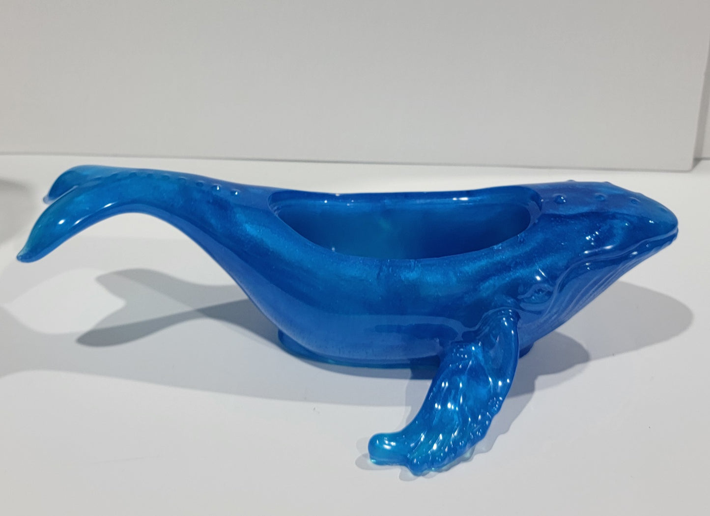 Whale Dish Blue