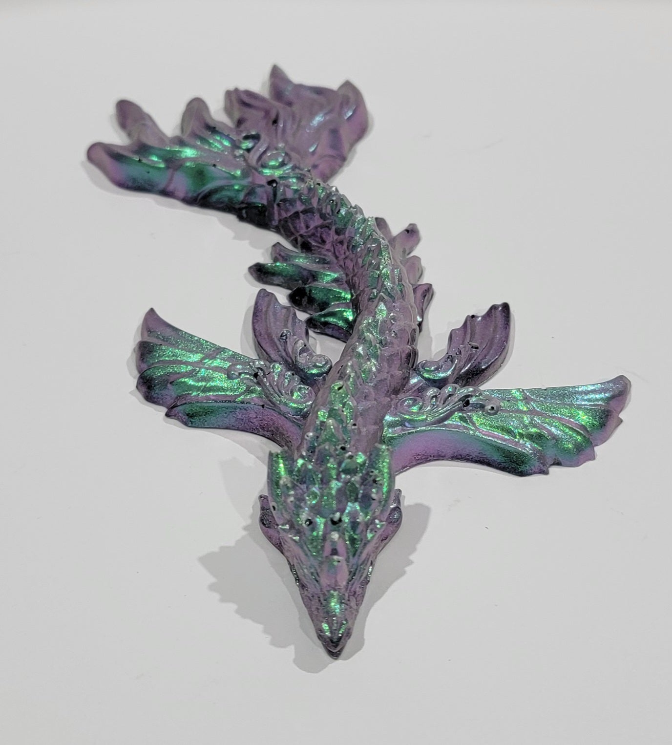 Green Flying Dragon figurine