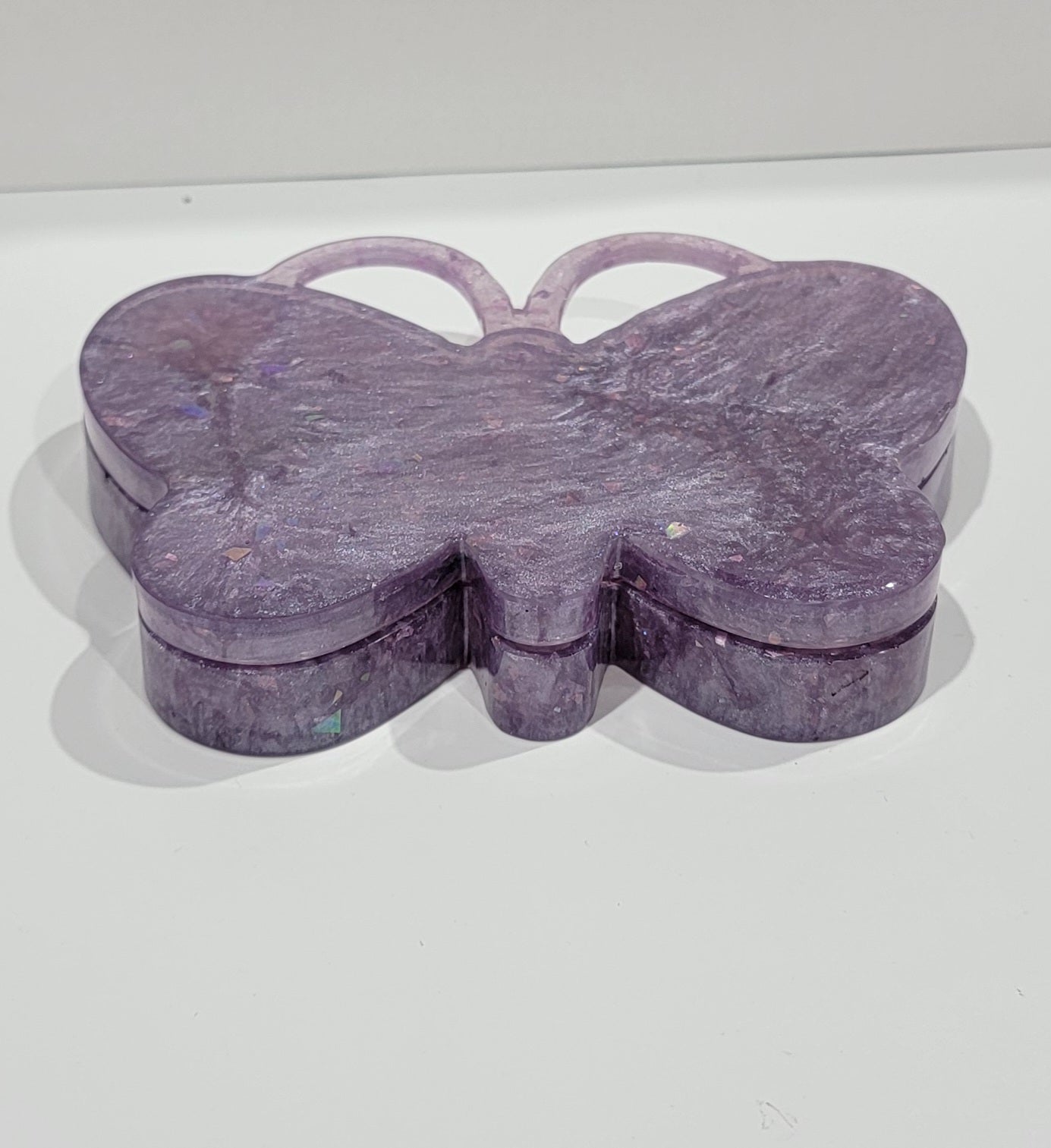 Purple Butterfly Trinket & Jewelry Holder