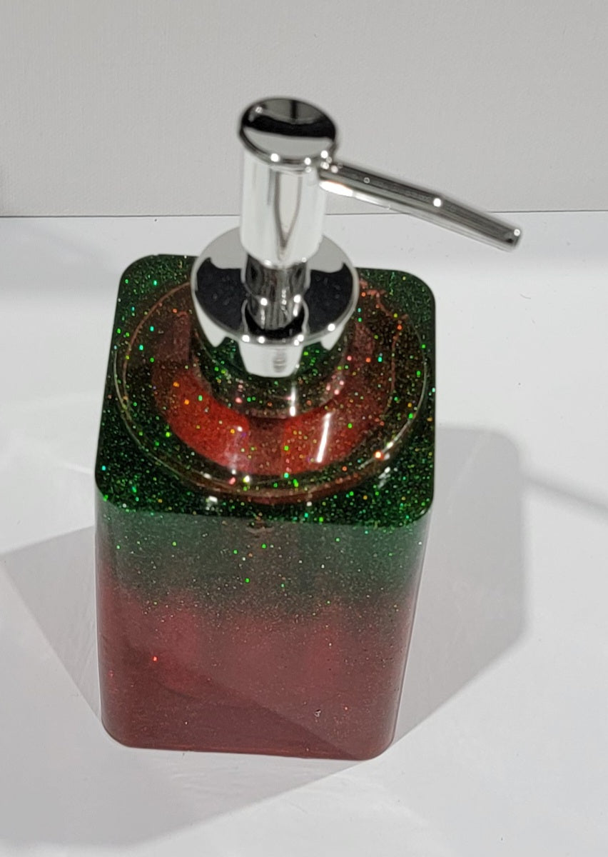 Soap Dispenser Red/Green