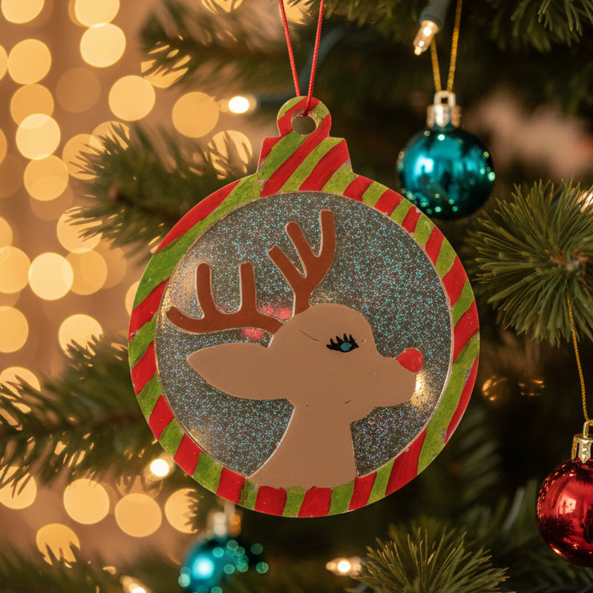 Deer Christmas Ornament