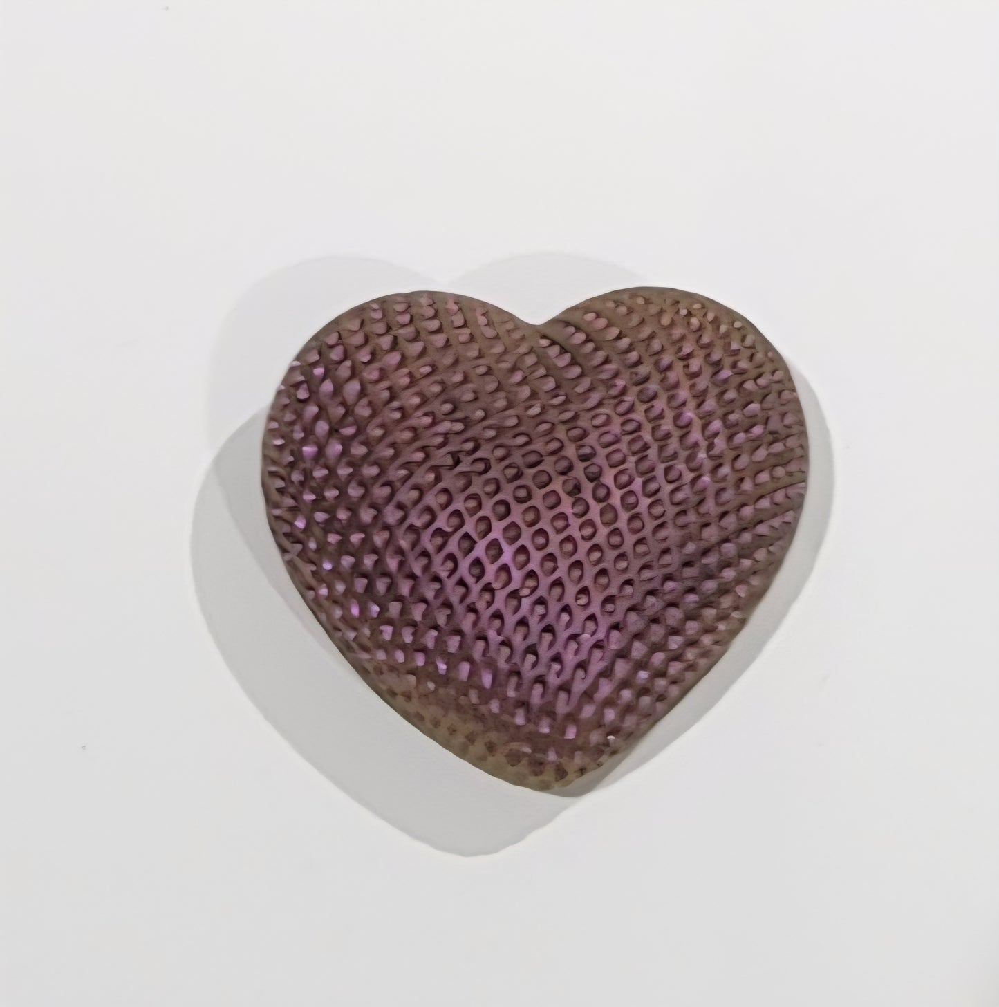 Pink Heart Paperweight