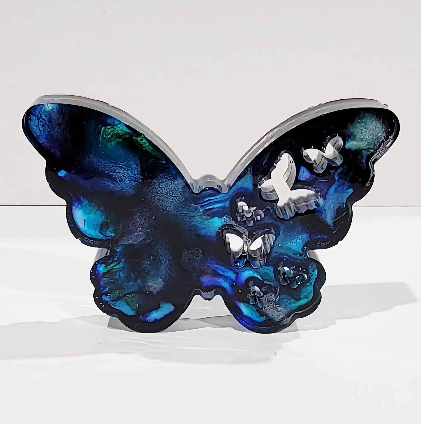 Multi color Butterfly statue