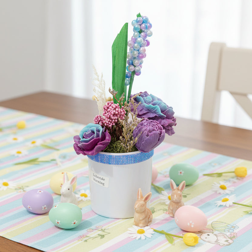 Floral Wax Melt Bouquet for Home Décor