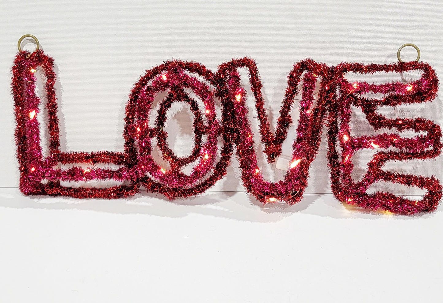 Light up Hanging Love Sign