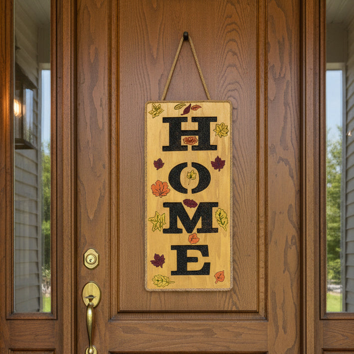 Home Front Door Sign