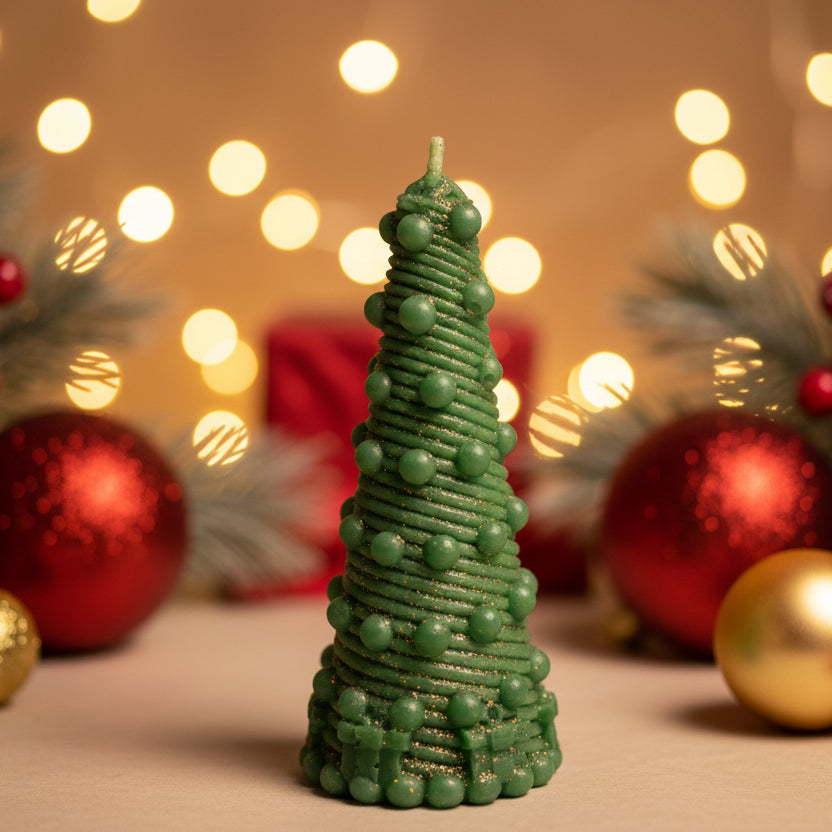 Scented Christmas Tree Candle