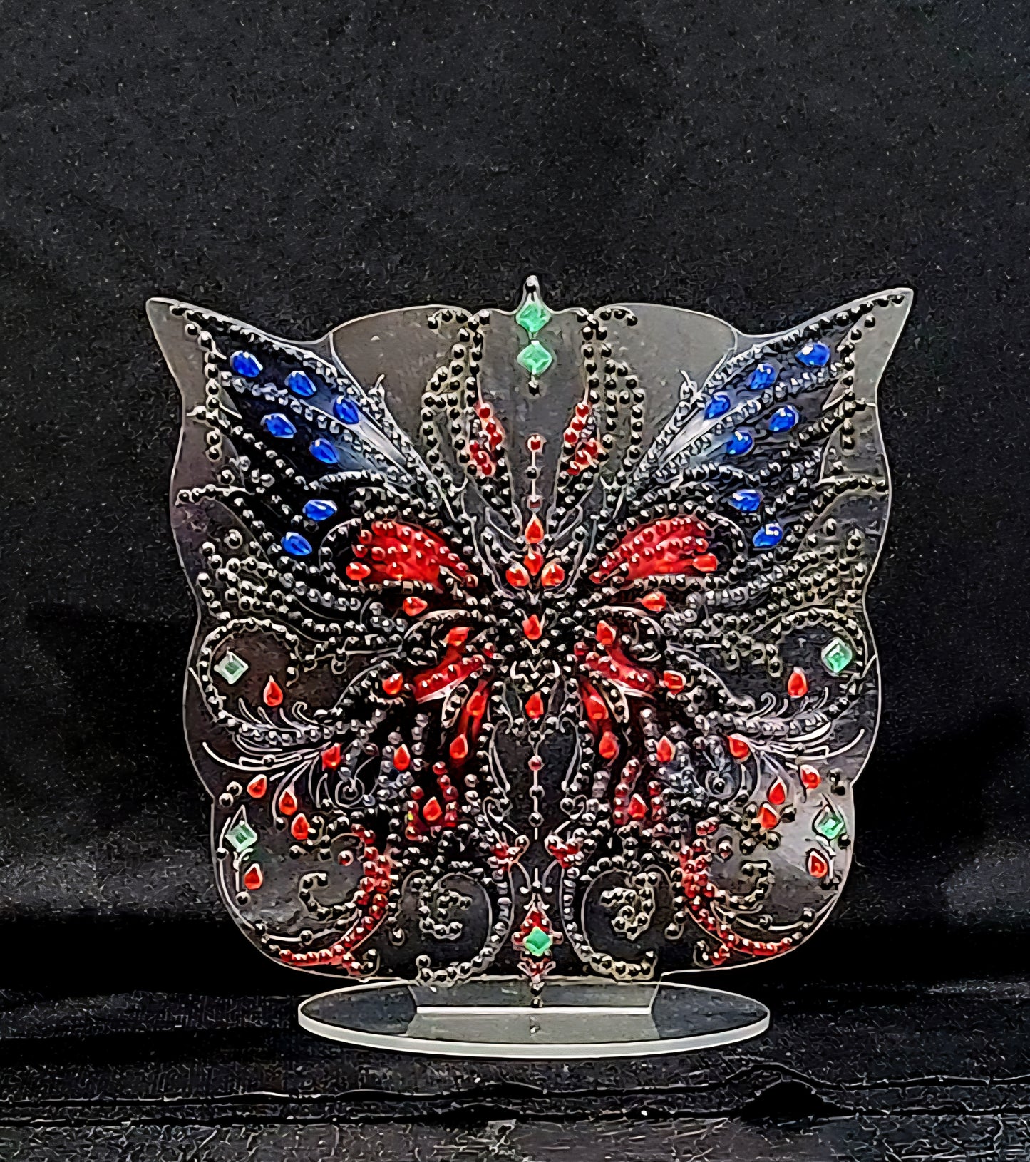 Mystic Gothic Butterfly Tabletop Art