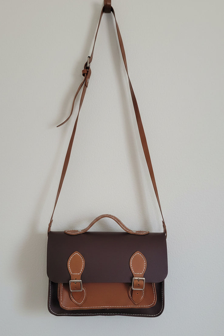 Multi Brown Leather Purse