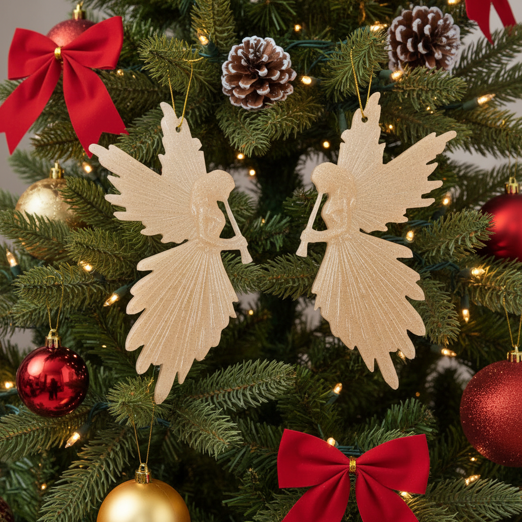 2 Angel Christmas Tree ornaments(SOLD)