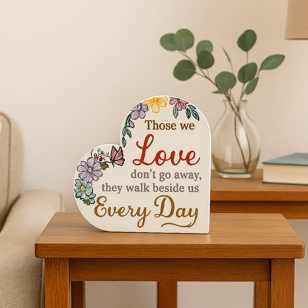 Heart W/Everyday Saying