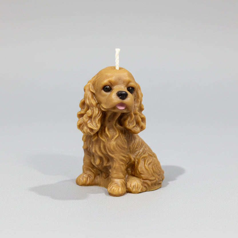 Cocker Spaniel Hand‑Poured Sculptural Candle