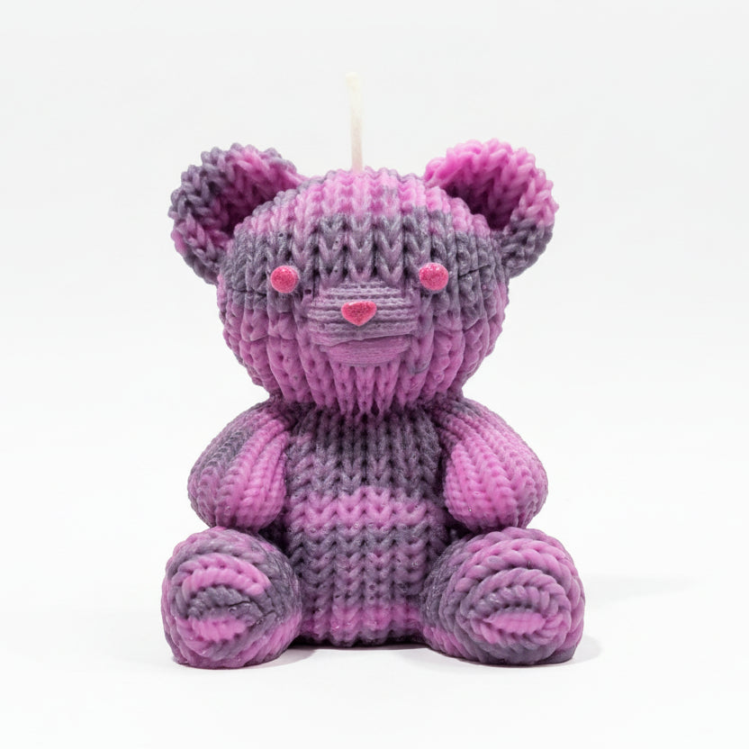 Cute Bear Hand‑Poured Sculptural Candle
