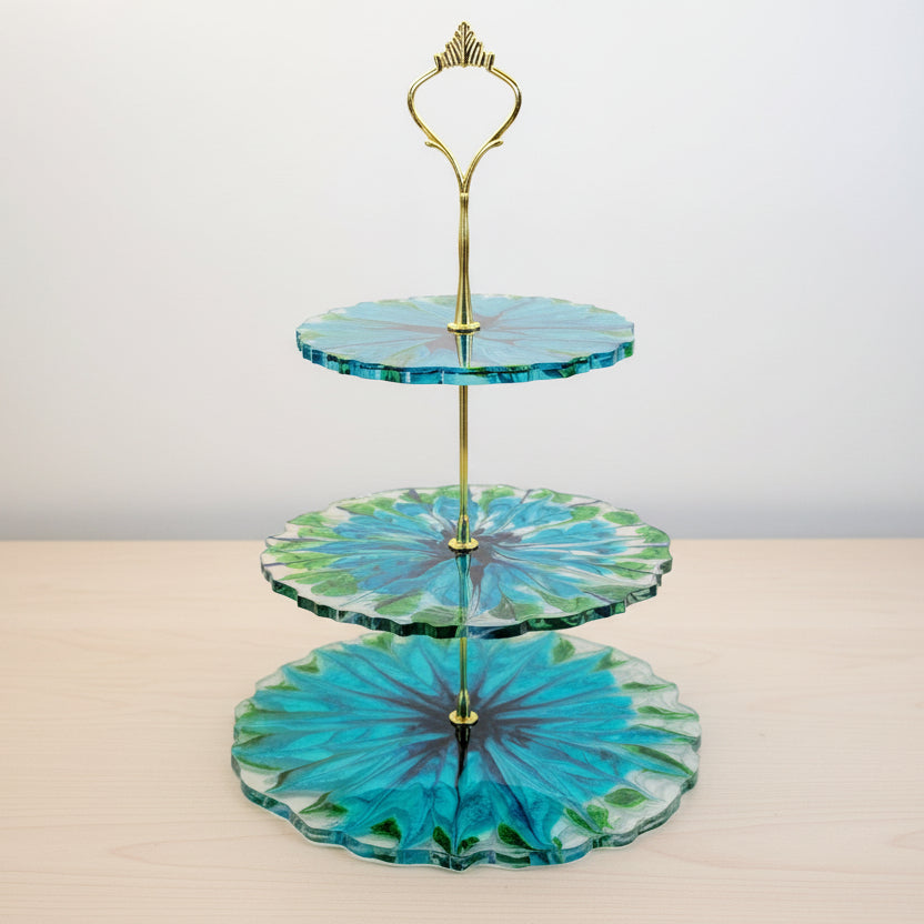 Bloom Design 3 Tier Serving Tray