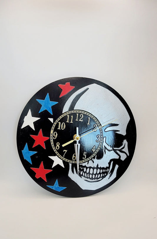 Skull Clock