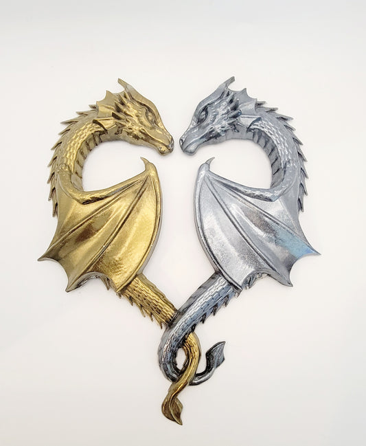 Intertwine Dragons wall hanging