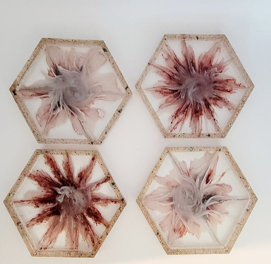 Coasters Octagon w/Lip