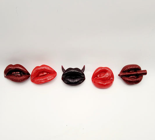 Magnets set of 5 (Lips)