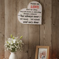 Heart Memorial Wall Hanging