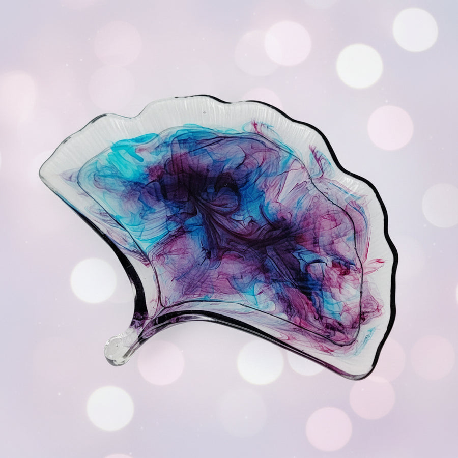 Blue–Purple Gradient Fan Tray