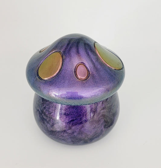 Mushroom Jar Purple