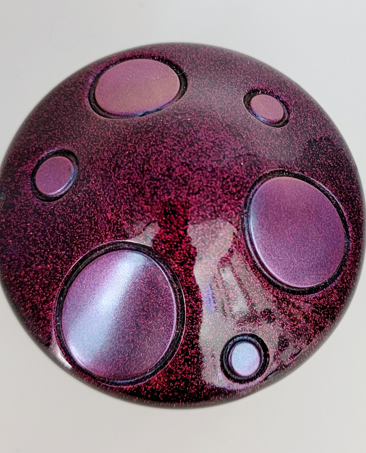 Pink & Purple Mushroom Jar – Whimsical Decorative Organizer