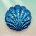 Blue Resin Shell Dish